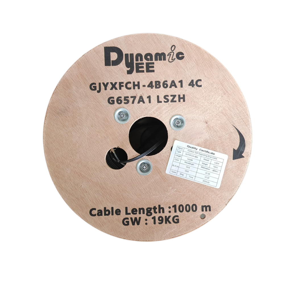 FIBER FTTH4CORE DROP CABLE GJYXFCH-4C 1000M