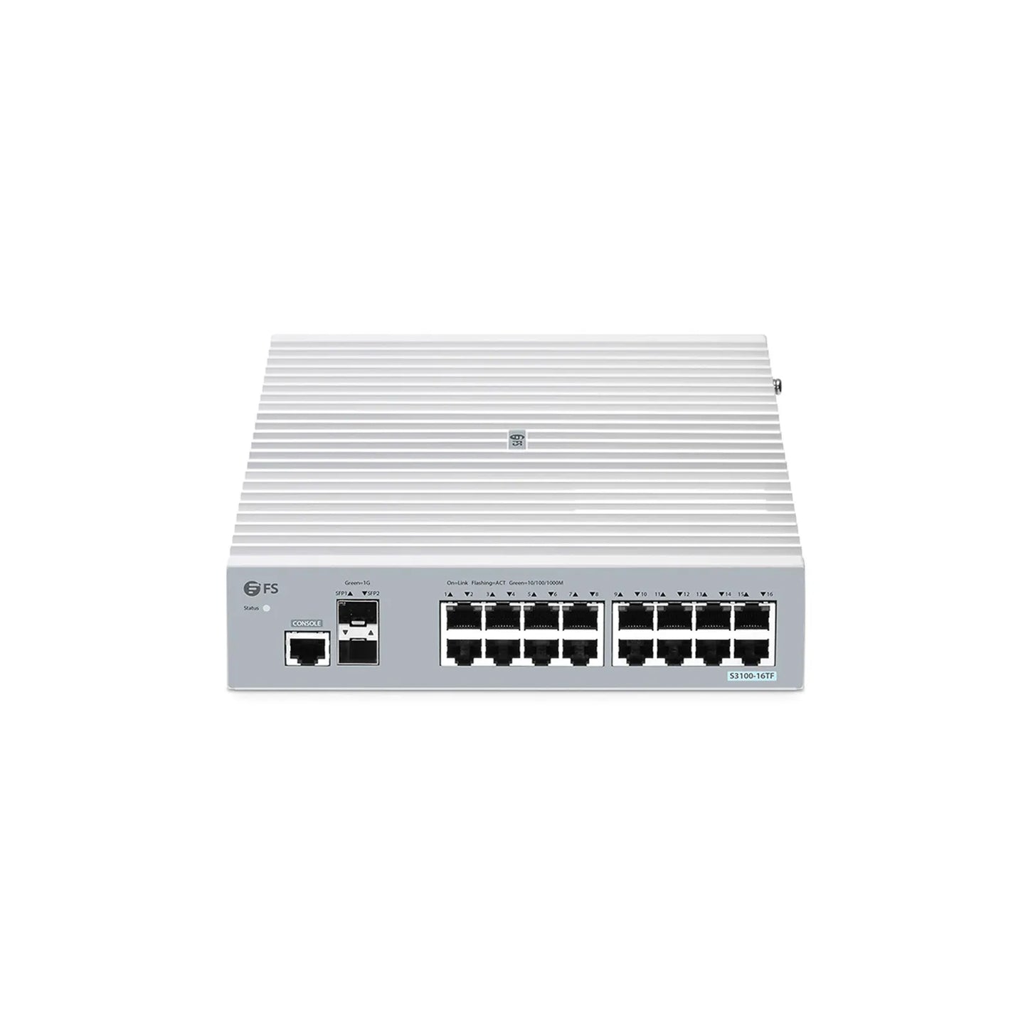 16 100mbps ethernet switch
