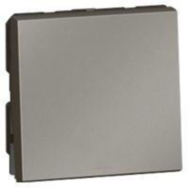 Arteor™ - 1-way push-button - 2 modules - Magnesium