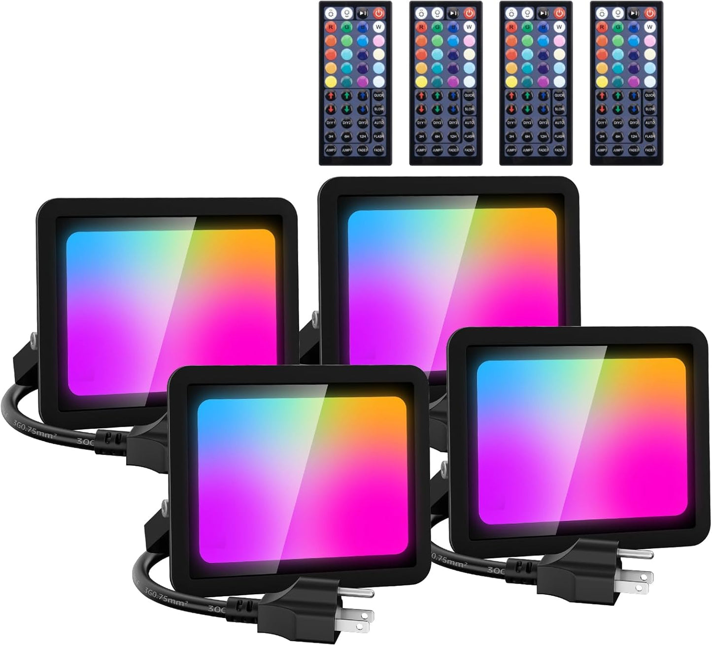 35W RGB multicolor flood light