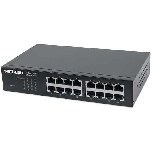 16 full gigabit ethernet switch