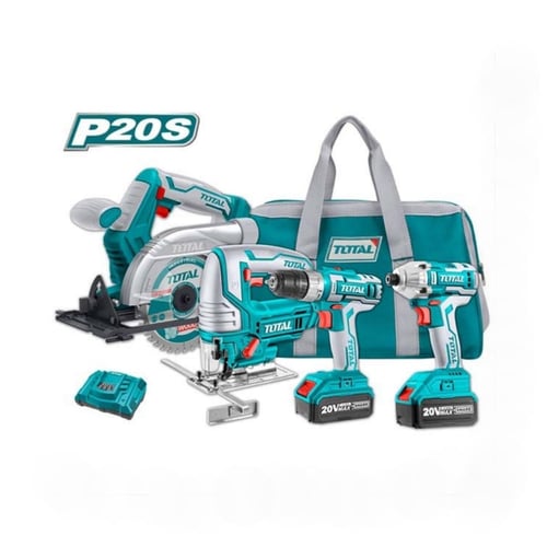 20V Cordless Tool Combo Kit (4 Pcs)