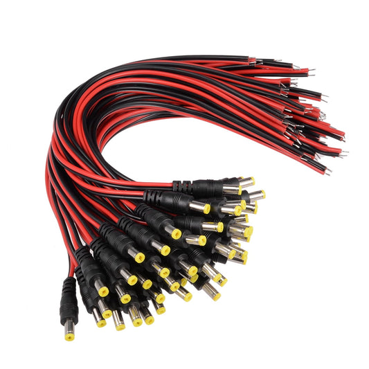 DC male power supply plug