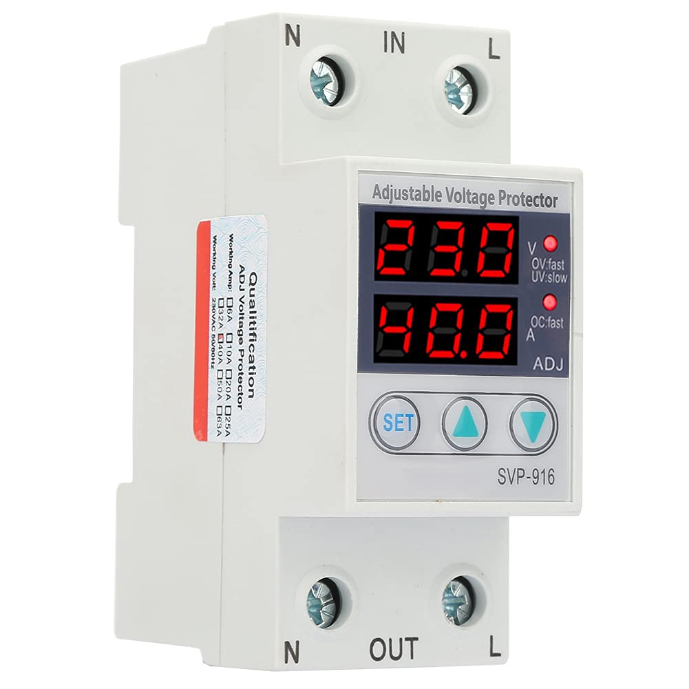 Adjustable voltage &current protector 40A