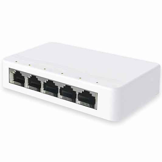 5 port 100mbps plastic case ethernet switch