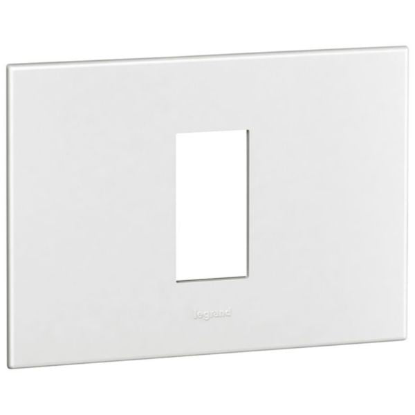 Arteor™ - Plate - Italian / US standard - square - 1 module - White