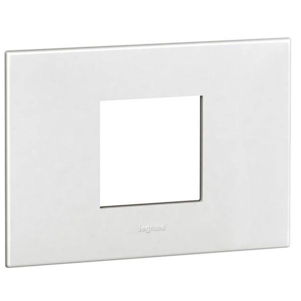 Arteor™ - Plate - Italian / US standard - square - 2 modules - White