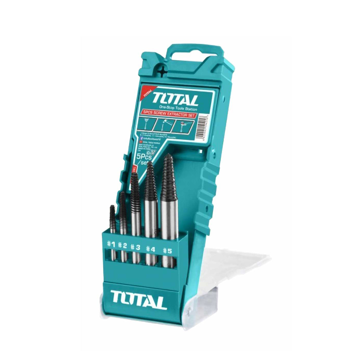 5 Pcs Screw Extractor Set