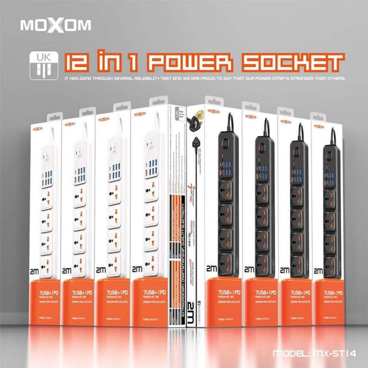 Moxom power socket usb 3m 2500W